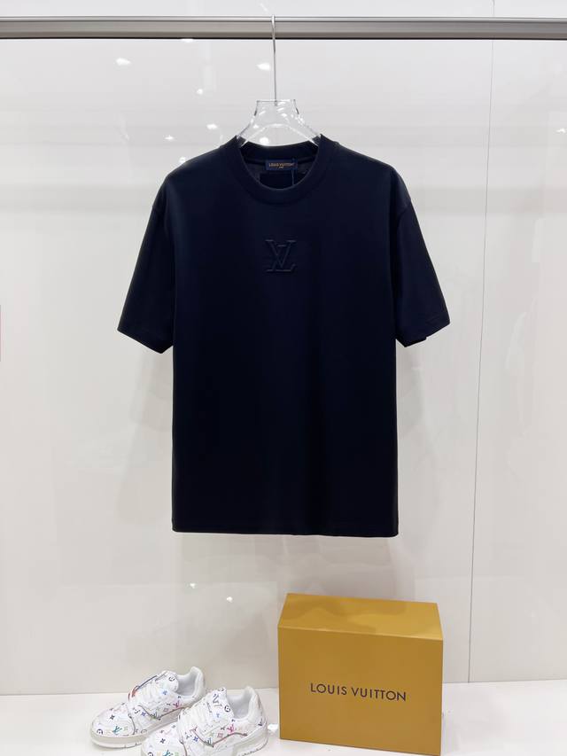 New Lv Hot 2540 Spring and Summer New First Counter Latest Short Sleeve Round Ne