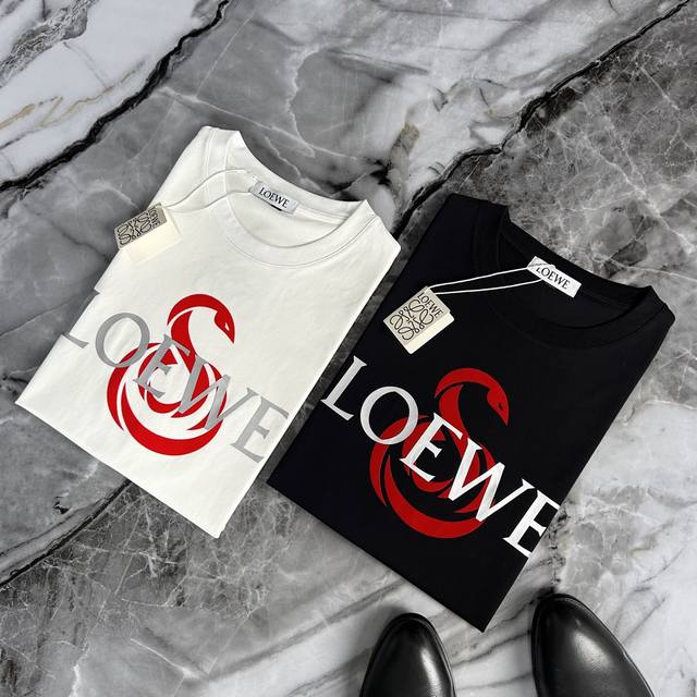 Loewe 2025 Spring and Summer new European counter hit top Gw style customized or