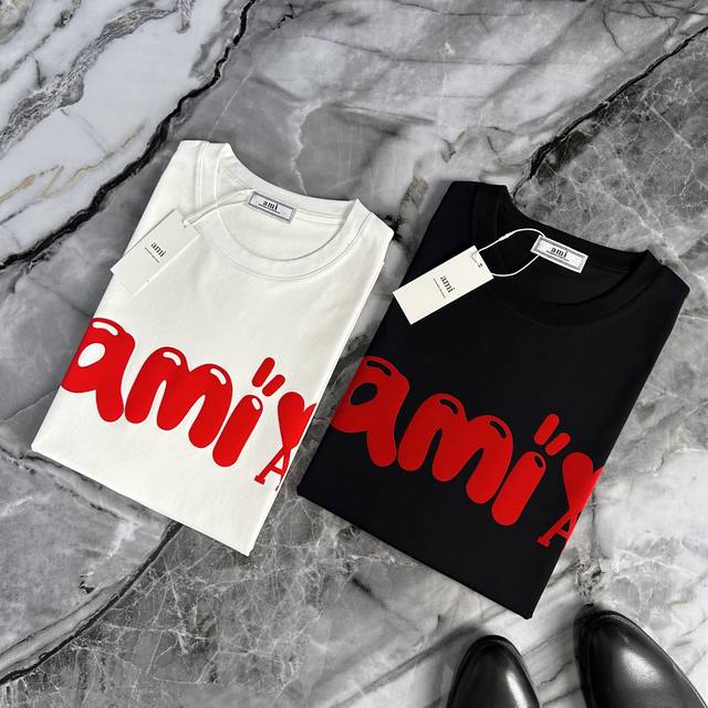 Ami 2025 Spring and Summer new European counter hot-selling top Gw style customi