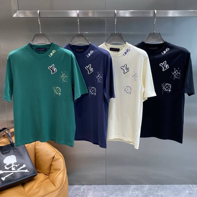 Donkey 2025 Spring and Summer New Release Counter Latest Short-sleeved Round Nec