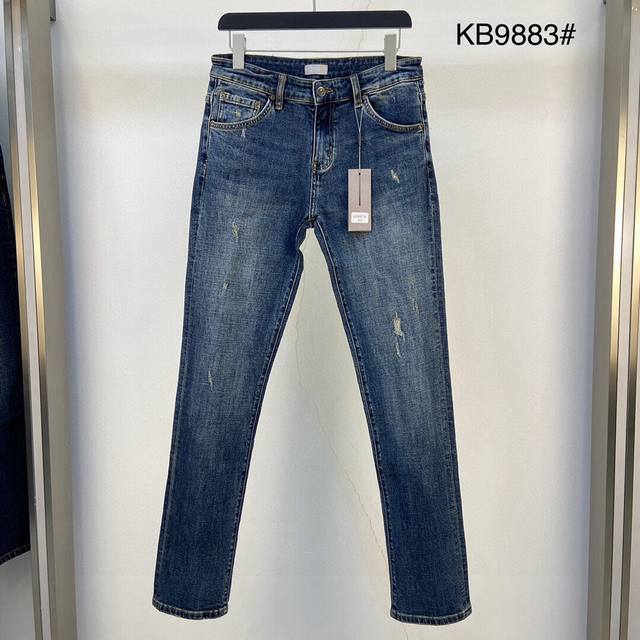 D jeans denim blue Size: 29 30 31 32 33 34 36 New product 9883#