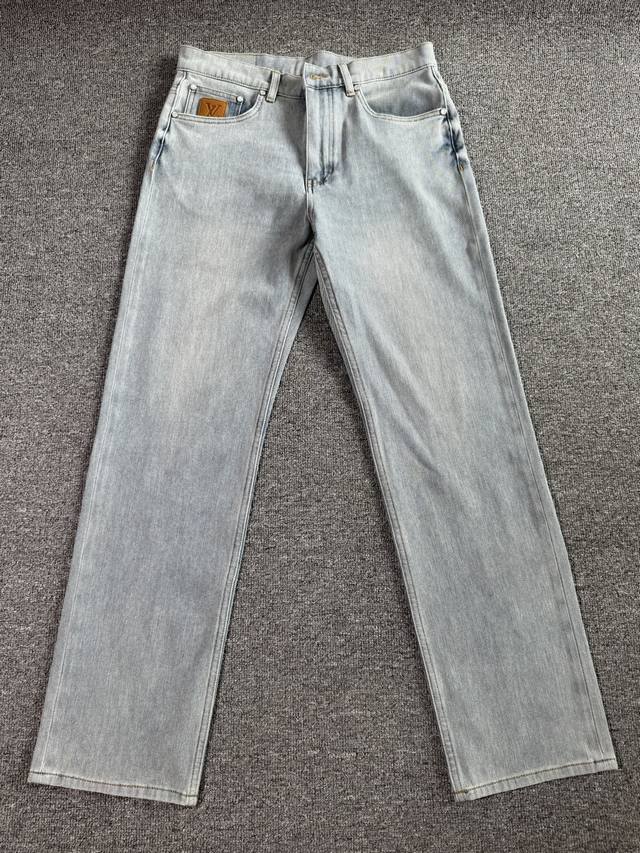 High version! Lv25Ss new summer jeans, high-end quality, super soft and comforta