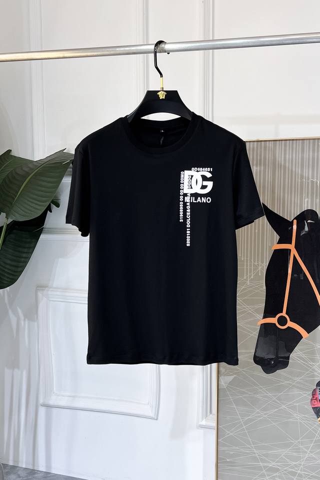 Dg 2025Ss Spring and Summer Short-sleeved T-shirt for the Year of the Snake. Hig