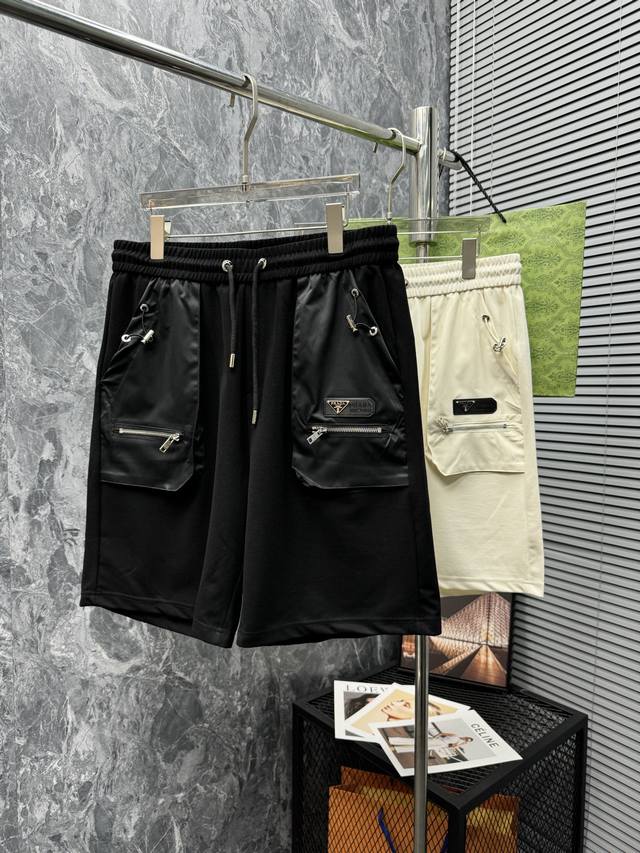 Prada 25S Summer Men's Casual Shorts Shorts... Size M-3Xl