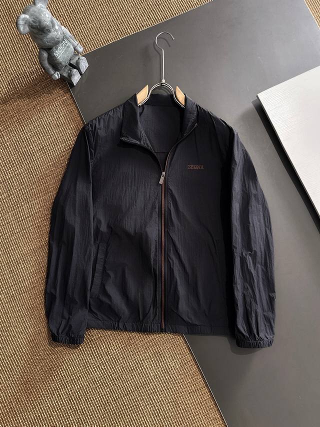Zegna 2025 Spring and Summer new men's sun protection clothing thin jacket, uniq