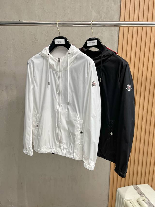 Moncler sun protection clothing classic functional casual jacket zipper waterpro