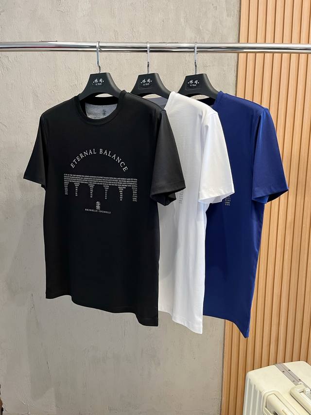 New! High-end series Bc New summer fashion men's short-sleeved casual business T
