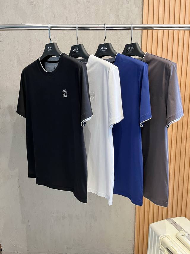 New! High-end series Bc New summer fashion men's short-sleeved casual business T