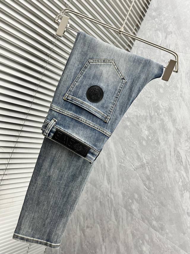 Luoyijia 2025Ss four seasons jeans, exquisite full set of hardware, new brand de