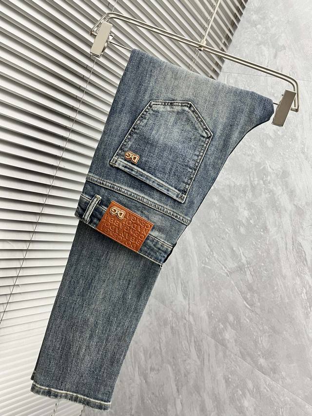 Dg 2025Ss four seasons jeans, exquisite full set of hardware, new brand design p