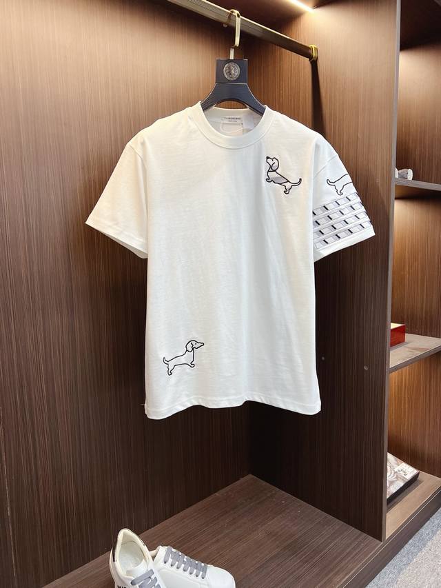 Tb 25Ss New classic embroidered short sleeves, celebrity style, made of double y