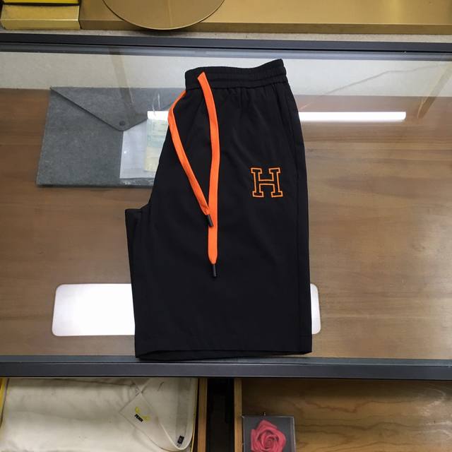 New Aish 2025 summer new men's casual shorts, high-end custom fabrics, breathabl