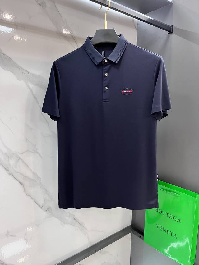 Prada 2025Ss new summer product, men's iron-free and quick-drying business short