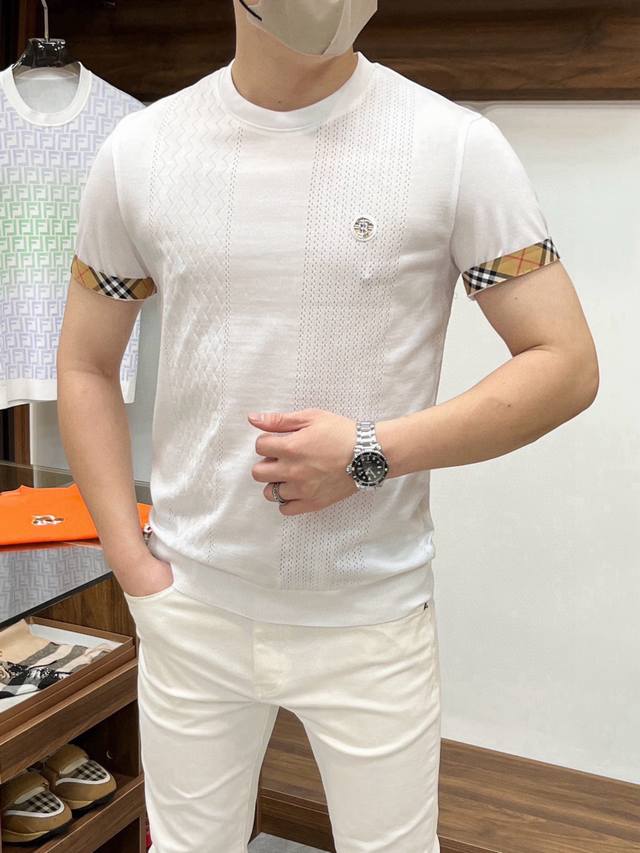 Burberry - High-end light luxury single product 2025Ss counter fashion hit round
