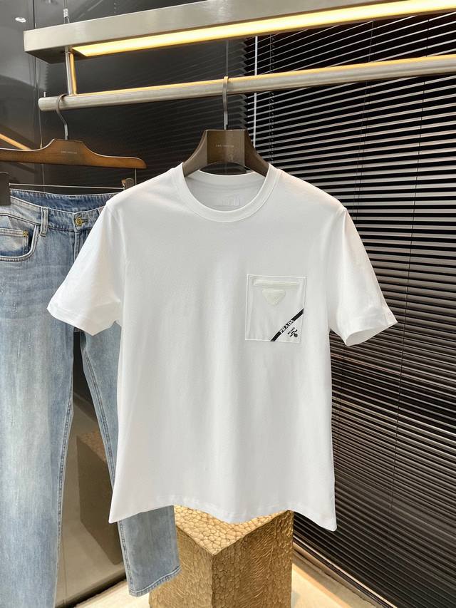 Prad- Prad series Vip high-end customization 2025 spring and summer new short-sl