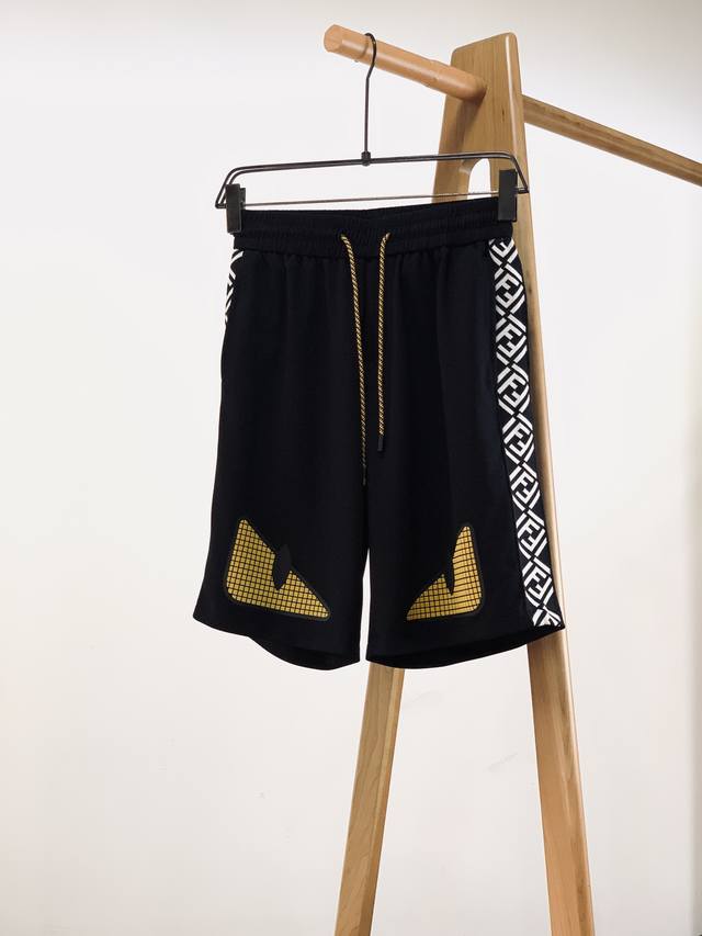 Fendi 2025Ss spring and summer new product Little Monster series shorts, made of