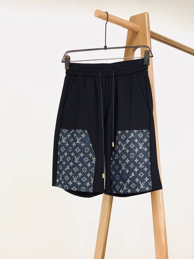 Louisvuitton 2025Ss spring and summer new product fashion shorts, a perfect fusi