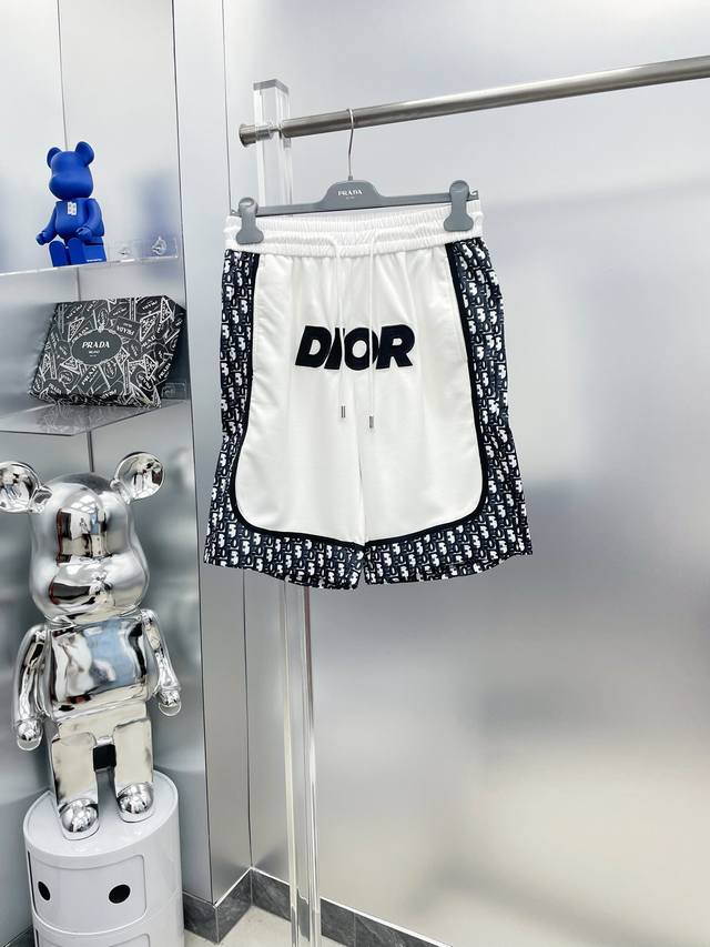 Di Di 2025 summer new letter logo shorts D High-end custom breathable fabric, br