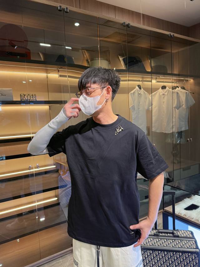 Chrome Hearts three-label complete. 2025 summer new short-sleeved shirt, availab