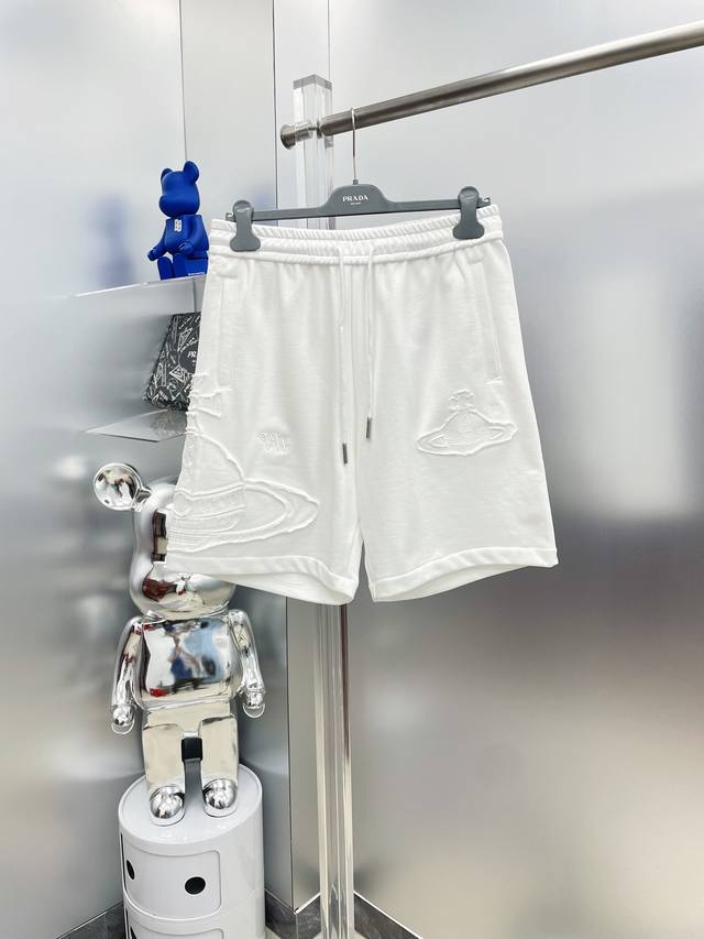 Vivi Empress Dowager 2025 Summer New Letter Logo Shorts D High-end custom breath