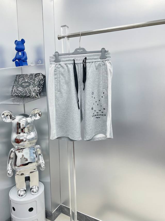 Mm6 Margiela 2025 summer new letter logo shorts D High-end custom breathable fab