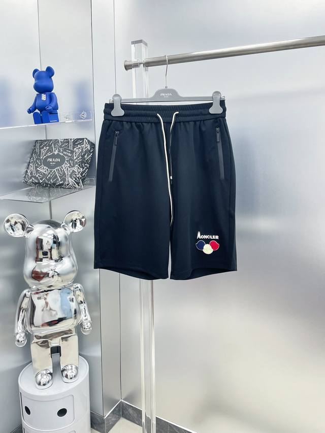 Mon*Monkou 2025 Summer New Letter Logo Shorts D High-end custom breathable fabri
