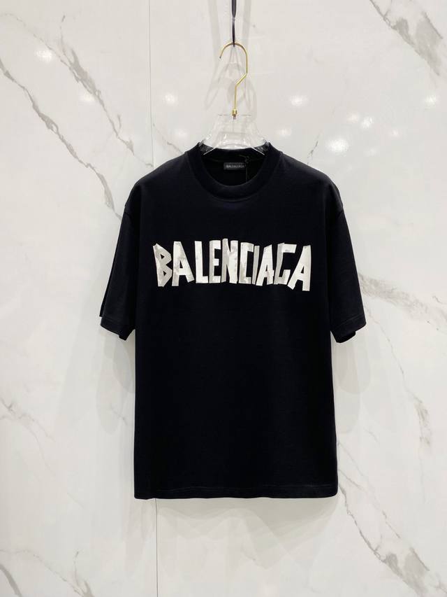 Balenciaga 2025 Spring/Summer new models, the latest short-sleeved round neck T-