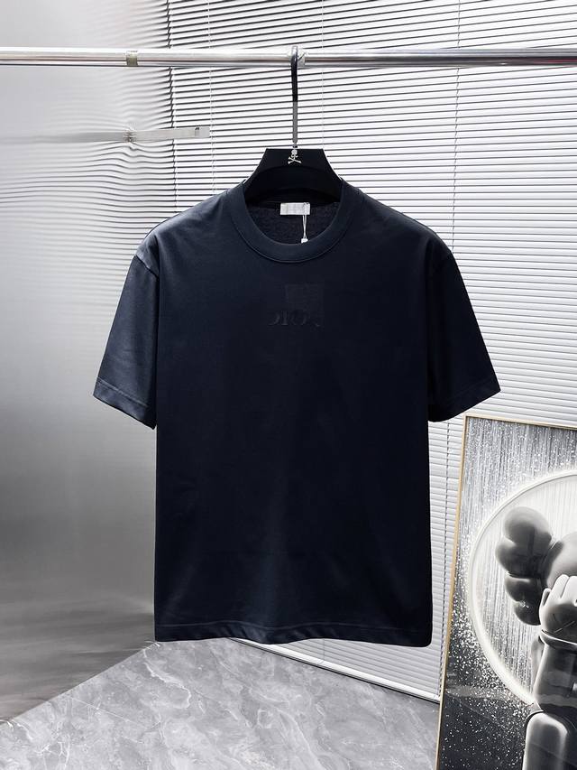 Dior 2025Ss new half-sleeve T-shirt, short-sleeved round neck T-shirt, high-end