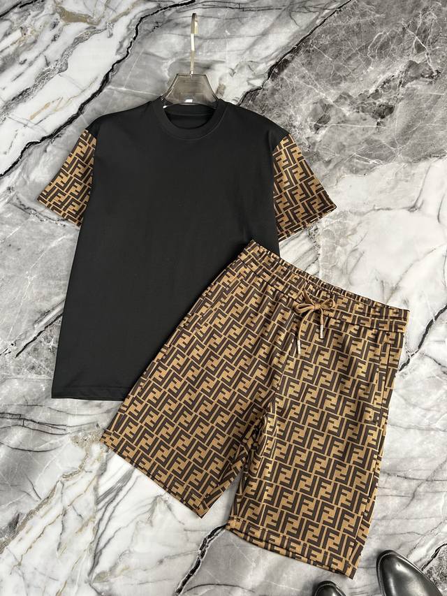 Fendi 2025 Spring and Summer GW counter new product top original fashion men's s