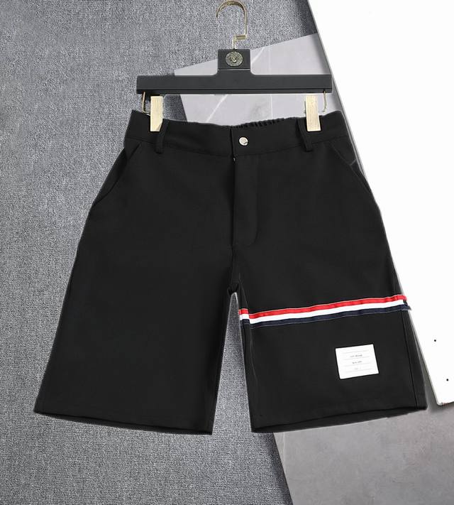 Tb Tom B. Braun's latest high-quality summer casual shorts, plain high-density s