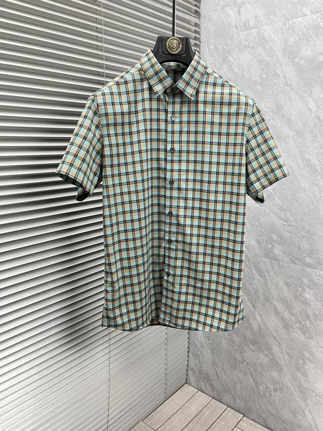 Babao's new spring and summer men's short-sleeved shirt, the brand's latest desi