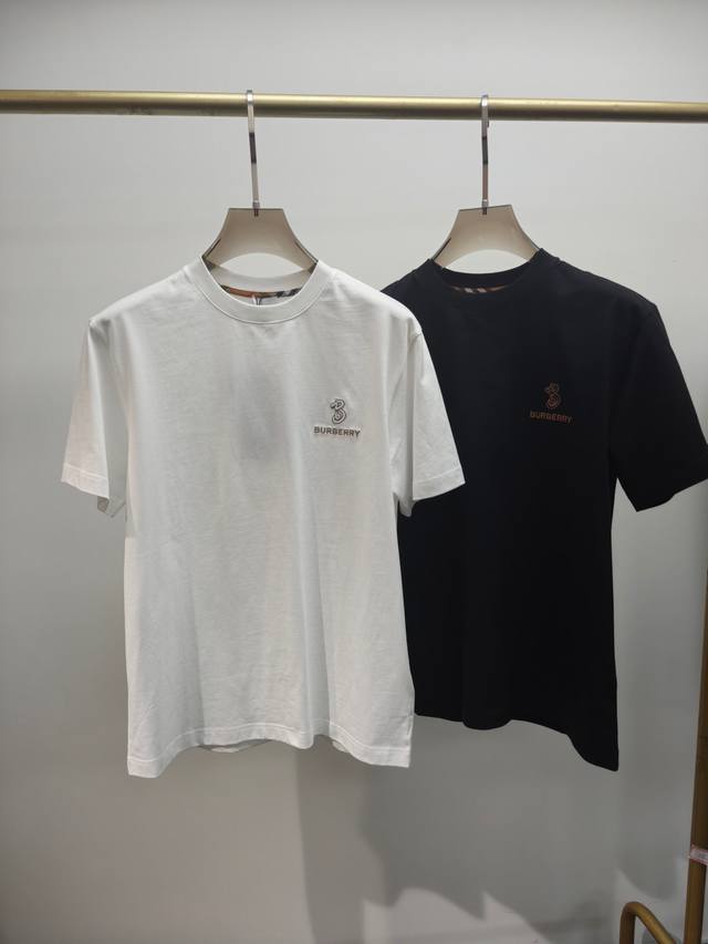 Bbr2025 Spring and Summer New Releases, the Latest Short-sleeved Micro-wide Roun