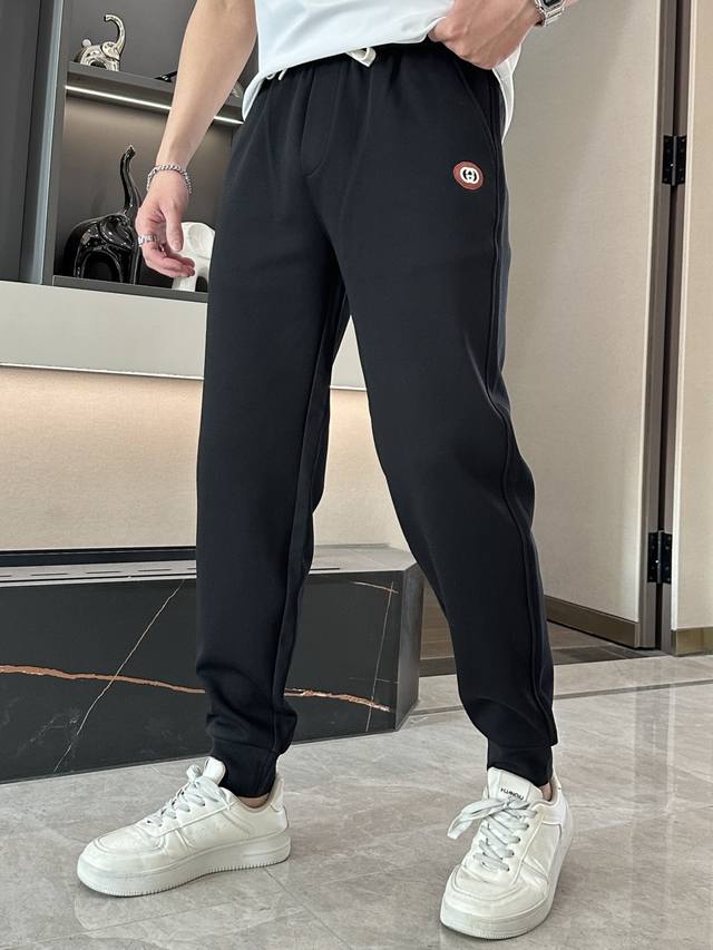 Gucc 2025 Spring and Summer latest series of men's casual pants! uses customer-s