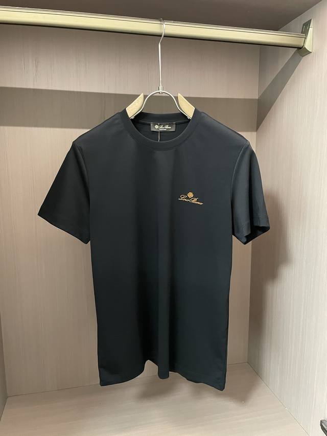 Lp2620 New round neck short sleeve T-shirt high-end version! Customized counter