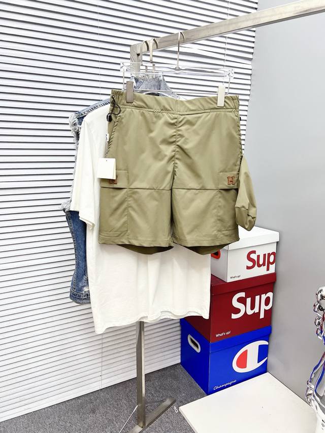 Hermes 2025 summer new men's casual shorts high-end custom summer special casual