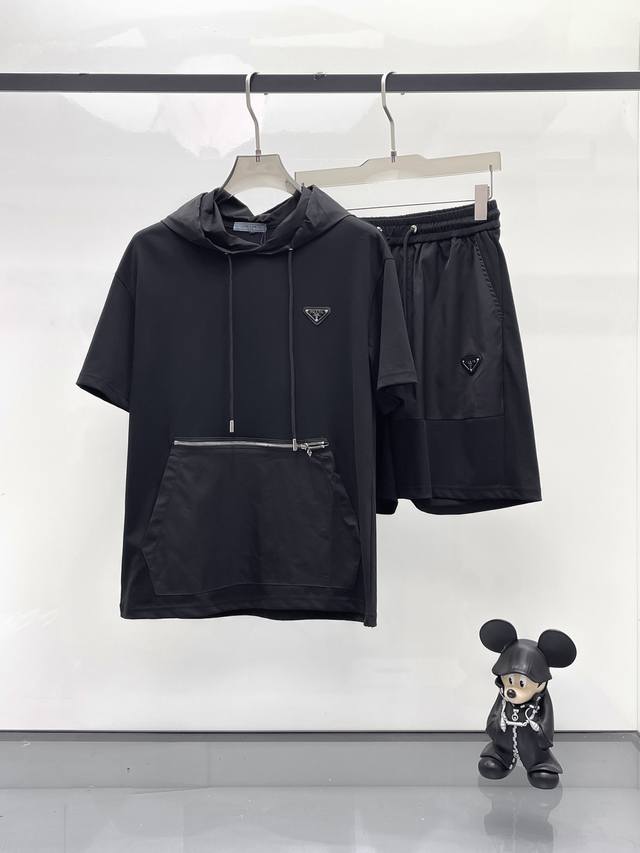 Prada 2025 Spring and Summer new casual suit, the latest model is exclusively av