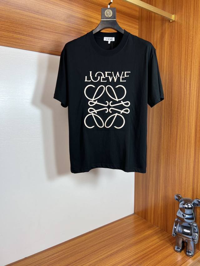 Loewe 2025 Spring and Summer New Arrivals New Three Standards Complete Round Nec