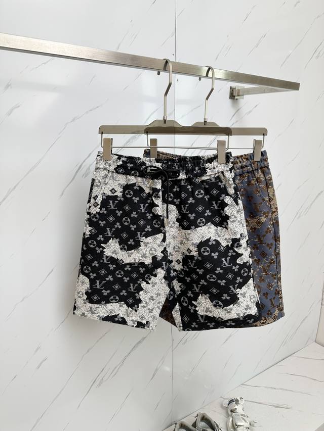 Lv 2025 Spring and Summer new style couple shorts high version original customiz