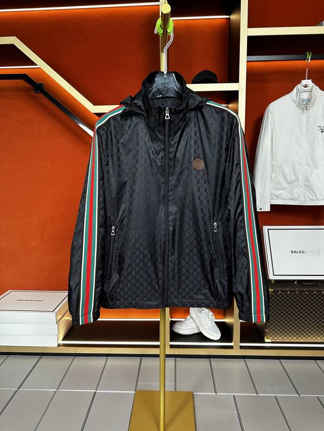 Gucci 2025 Spring new jacket, the new product on the show is in perfect conditio
