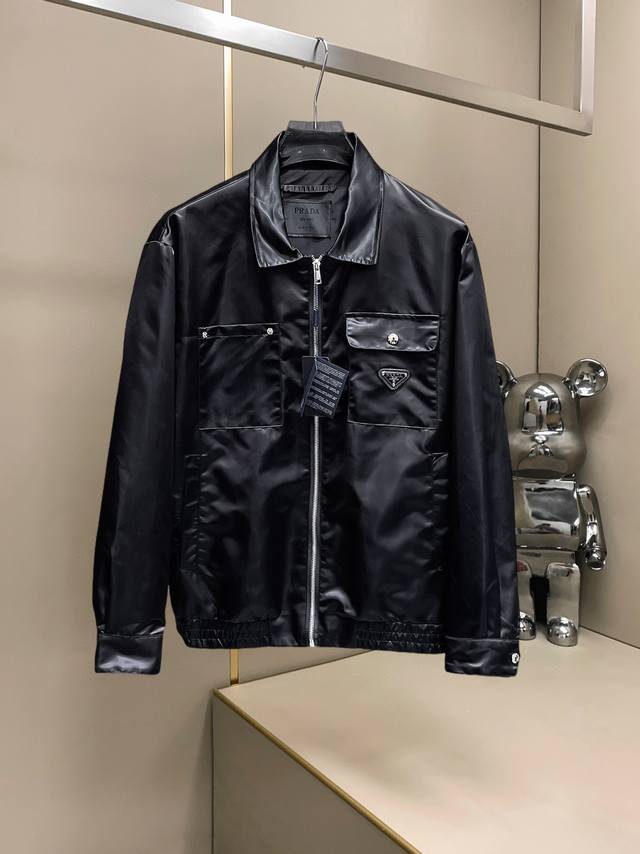 Prada 2025 Spring new jacket, the new product on the show is in perfect conditio