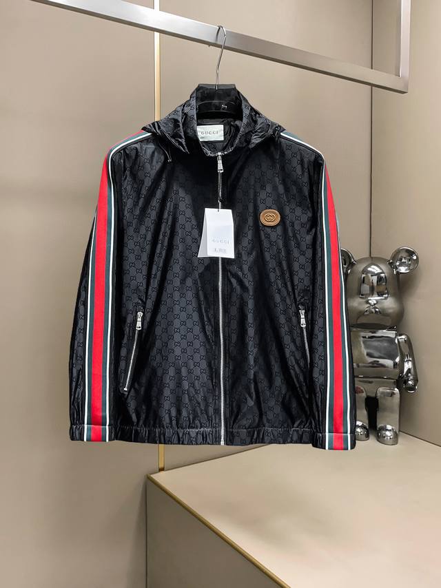 Gucci 2025 spring new casual jacket, the latest fashion casual jacket, fashion j