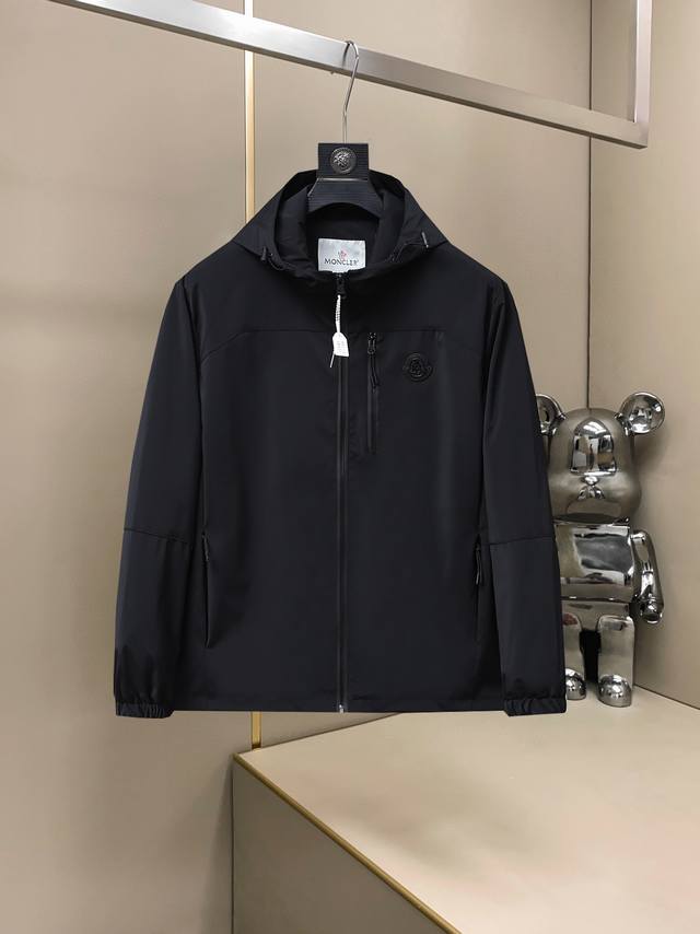 Mainly promote the latest Moncler Ss autumn Moncler stand collar hidden hood des