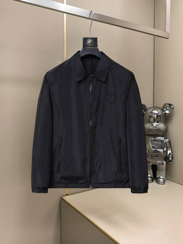 Mainly promotes the latest Moncler 2025 spring Moncler stand-up collar hidden ho