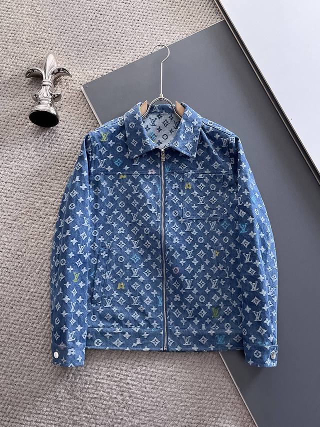 Lv High-end quality 2025 spring new fashion casual jacket, imported original den