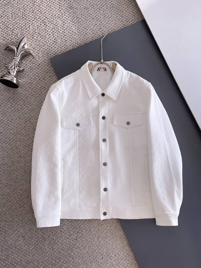 Lv 2025 Spring new men's jacket, original three-label complete high-end version!