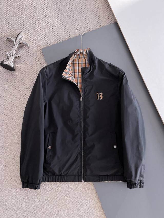 Burberry 2025 Spring new men's jacket, original three-label complete high-end ve