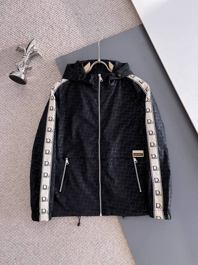 Dior 2025 Spring New Men's Jacket, Original Three Labels Complete High-end Versi