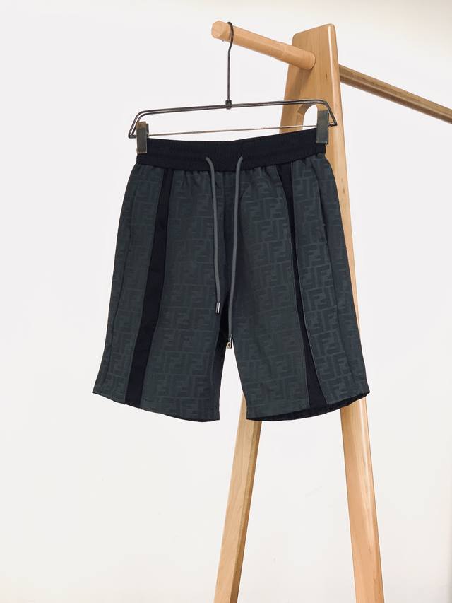 Fendi 2025Ss spring and summer new product classic monogram shorts, interpreting