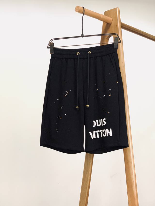 Louisvuitton 2025Ss Spring and Summer New Product This pair of shorts has a deep