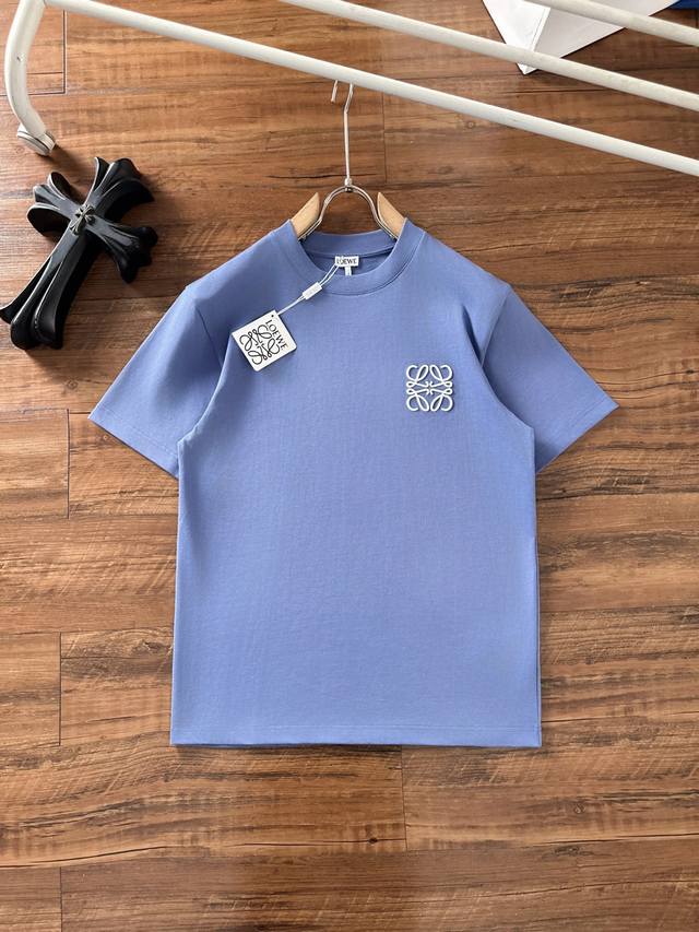 Loewe 2025 Spring and Summer new unisex short-sleeved T-shirt! Customized exclus